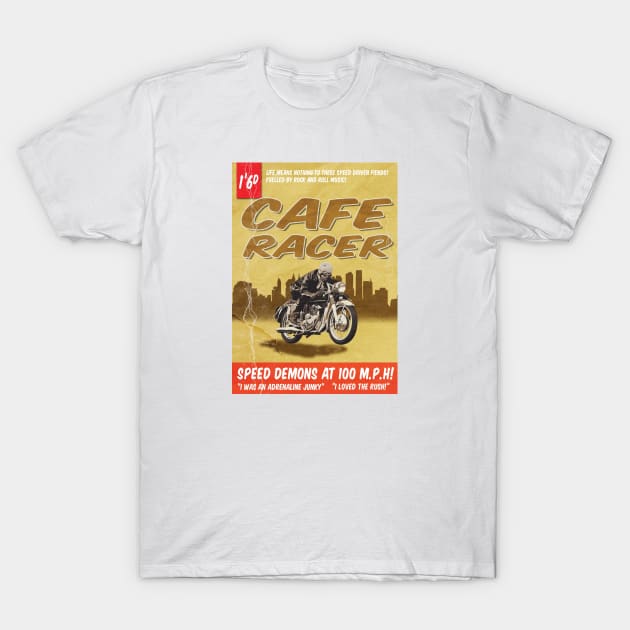 Cafe Racer T-Shirt by Limey_57